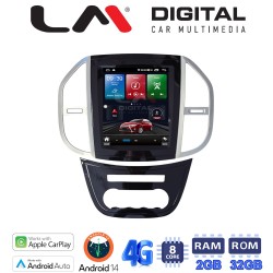 LM Digital - LM TR8669 GPS Οθόνη OEM Multimedia τυπου Tesla 9,7inch Mercedes Vito - Viano 2015 > (CarPlay/AndroidAuto/BT/GPS/WIFI/GPRS)
