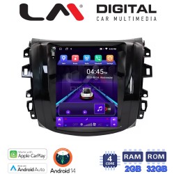 LM Digital - LM TN4716 GPS Οθόνη OEM Multimedia τυπου Tesla 9,7inch Nissan Navara D23 2016 > (CarPlay/AndroidAuto/BT/GPS/WIFI/GPRS)