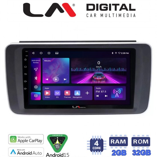 LM Digital - LM ZA4073 GPS Οθόνη OEM Multimedia Αυτοκινήτου για Nissan Leaf 2018 > (CarPlay/AndroidAuto/BT/GPS/WIFI/GPRS)