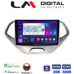 LM Digital - LM ZN4499S GPS Οθόνη OEM Multimedia Αυτοκινήτου για Ford KA 2016 > (CarPlay/AndroidAuto/BT/GPS/WIFI/GPRS)