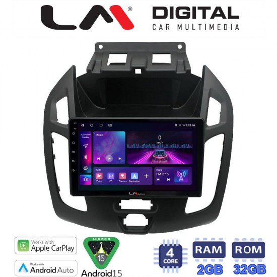 LM Digital - LM ZA4858 GPS Οθόνη OEM Multimedia Αυτοκινήτου για Ford Transit 2013 > 2015 (CarPlay/AndroidAuto/BT/GPS/WIFI/GPRS)