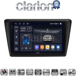 CLARION GL75487 Οθόνη OEM Multimedia Αυτοκινήτου για Skoda Rapid 2013-2017 (CarPlay/AndroidAuto/BT/GPS/WIFI/GPRS)