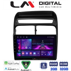 LM Digital - LM ZA4860 GPS Οθόνη OEM Multimedia Αυτοκινήτου για Fiat Grande Punto 2005 > 2009 Fiat Linea 2005 > 2017 (CarPlay/AndroidAuto/BT/GPS/WIFI/GPRS)
