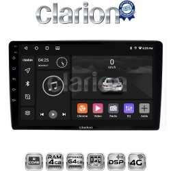 CLARION GL72238 Οθόνη OEM Multimedia Αυτοκινήτου για Ford Focus 07 > 11 - Mondeo 07 > 14 – Galaxy 07 > 14 – S-Max 08 > 14 (CarPlay/AndroidAuto/BT/GPS/WIFI/GPRS)
