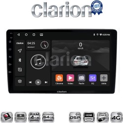 CLARION GL74238 Οθόνη OEM Multimedia Αυτοκινήτου για Ford Focus 07 > 11 - Mondeo 07 > 14 – Galaxy 07 > 14 – S-Max 08 > 14 (CarPlay/AndroidAuto/BT/GPS/WIFI/GPRS)