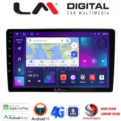 LM Digital - LM ZT8238 GPS Οθόνη OEM Multimedia Αυτοκινήτου για Ford Focus 07 > 11 - Mondeo 07 > 14 – Galaxy 07 > 14 – S-Max 08 > 14 (CarPlay/AndroidAuto/BT/GPS/WIFI/GPRS)