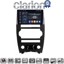 CLARION GL75205 Οθόνη OEM Multimedia Αυτοκινήτου για Jeep Commander 2007 > 2009 (CarPlay/AndroidAuto/BT/GPS/WIFI/GPRS)