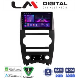 LM Digital - LM ZA4205 GPS Οθόνη OEM Multimedia Αυτοκινήτου για Jeep Commander 2007 > 2009 (CarPlay/AndroidAuto/BT/GPS/WIFI/GPRS)