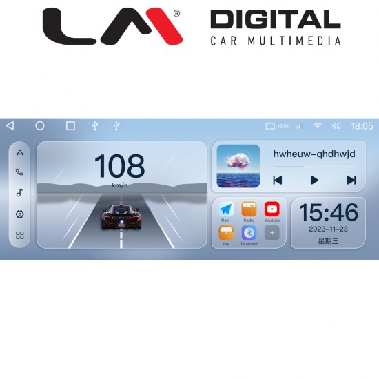 LM Digital - LM FD8669 GPS Οθόνη OEM Multimedia Αυτοκινήτου για Mercedes Vito 2015 > (CarPlay/AndroidAuto/BT/GPS/WIFI/GPRS)