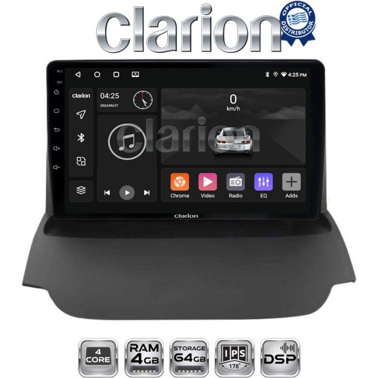 CLARION GL32039 Οθόνη OEM Multimedia Αυτοκινήτου για FORD ECOSPORT 2012>2017 (CarPlay/AndroidAuto/BT/GPS/WIFI/GPRS)