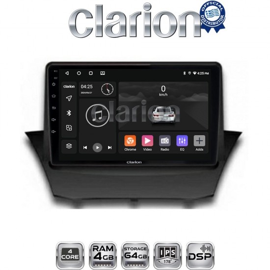 CLARION GL32152 Οθόνη OEM Multimedia Αυτοκινήτου για FORD FIESTA 2008>2009 (CarPlay/AndroidAuto/BT/GPS/WIFI/GPRS)