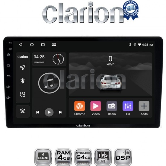 CLARION GL32157 Οθόνη OEM Multimedia Αυτοκινήτου για DACIA DUSTER 2013>2019 (CarPlay/AndroidAuto/BT/GPS/WIFI/GPRS)