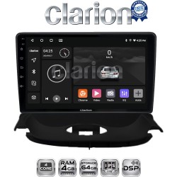 CLARION GL32206UP Οθόνη OEM Multimedia Αυτοκινήτου για Peugeot 206 2002 > 2006 (CarPlay/AndroidAuto/BT/GPS/WIFI/GPRS)