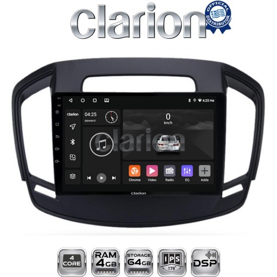 CLARION GL32338 Οθόνη OEM Multimedia Αυτοκινήτου για OPEL INSIGNIA 2014> (CarPlay/AndroidAuto/BT/GPS/WIFI/GPRS)