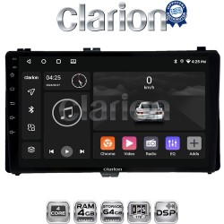 CLARION GL32418 Οθόνη OEM Multimedia Αυτοκινήτου για Toyota Auris '15> & Corolla '17-'19 (CarPlay/AndroidAuto/BT/GPS/WIFI/GPRS)