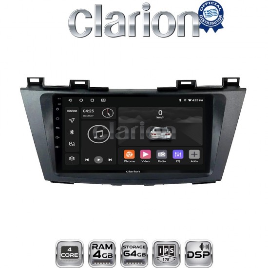 CLARION GL32440 Οθόνη OEM Multimedia Αυτοκινήτου για MAZDA 5 2011> (CarPlay/AndroidAuto/BT/GPS/WIFI/GPRS)