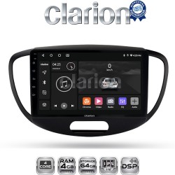 CLARION GL32455 Οθόνη OEM Multimedia Αυτοκινήτου για HYUNDAI i10 2008>2013 (CarPlay/AndroidAuto/BT/GPS/WIFI/GPRS)