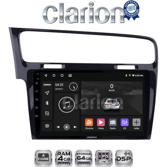 CLARION GL32591B Οθόνη OEM Multimedia Αυτοκινήτου για 0 (CarPlay/AndroidAuto/BT/GPS/WIFI/GPRS)