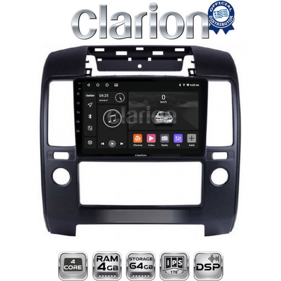 CLARION GL32684 Οθόνη OEM Multimedia Αυτοκινήτου για Nissan NV200 2009> (CarPlay/AndroidAuto/BT/GPS/WIFI/GPRS)