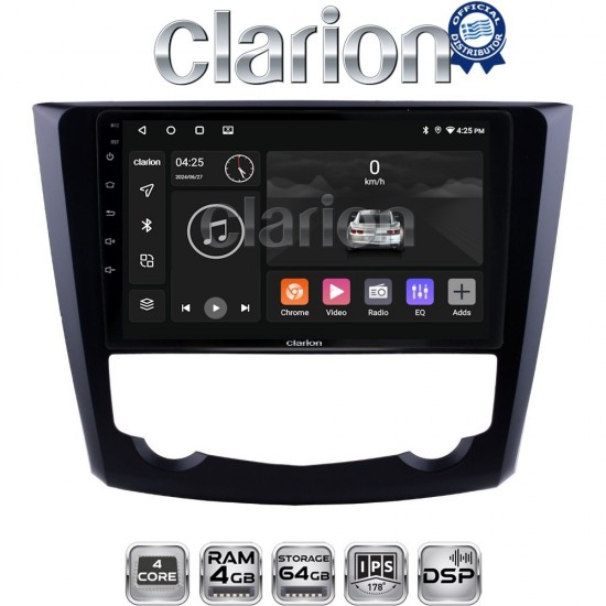 CLARION GL32688 Οθόνη OEM Multimedia Αυτοκινήτου για RENAULT KADJAR 2015> (CarPlay/AndroidAuto/BT/GPS/WIFI/GPRS)