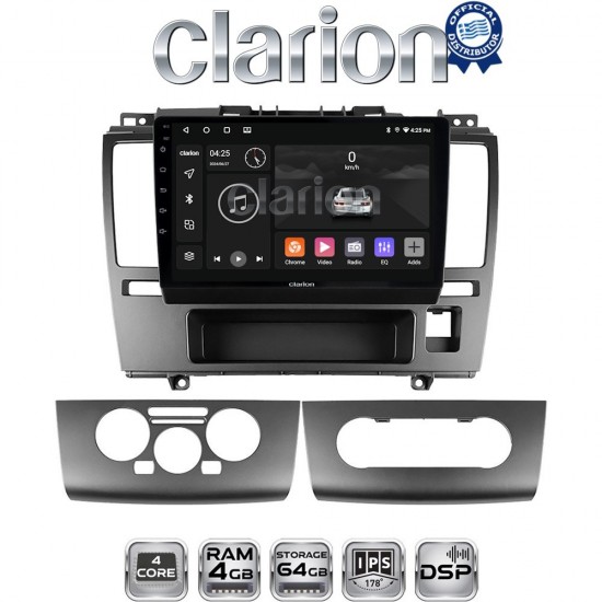 CLARION GL32695 Οθόνη OEM Multimedia Αυτοκινήτου για Nissan Tiida 2004 > 2012 (CarPlay/AndroidAuto/BT/GPS/WIFI/GPRS)