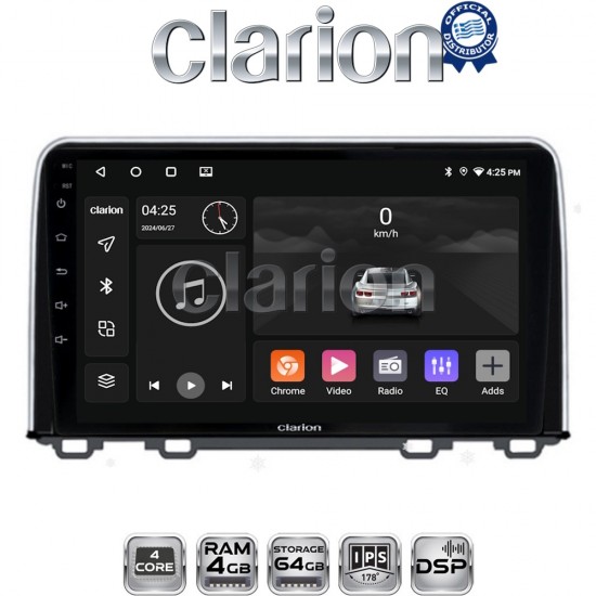 CLARION GL32813 Οθόνη OEM Multimedia Αυτοκινήτου για HONDA CRV 2017> (CarPlay/AndroidAuto/BT/GPS/WIFI/GPRS)