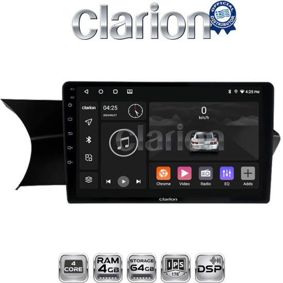 CLARION GL32824 Οθόνη OEM Multimedia Αυτοκινήτου για 0 (CarPlay/AndroidAuto/BT/GPS/WIFI/GPRS)
