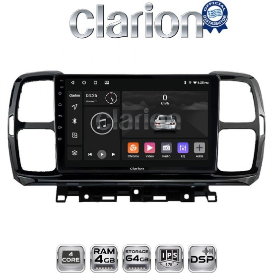 CLARION GL32996 Οθόνη OEM Multimedia Αυτοκινήτου για Citroen C5 AirCross 2017 > 2021 (CarPlay/AndroidAuto/BT/GPS/WIFI/GPRS)