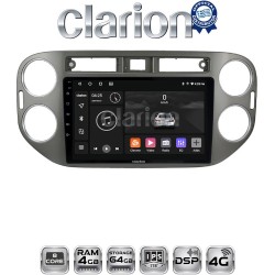 CLARION GL72590G Οθόνη OEM Multimedia Αυτοκινήτου για VW Tiguan 2007 - 2016 Ανθρακί (CarPlay/AndroidAuto/BT/GPS/WIFI/GPRS)