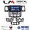 LM Digital - LM ZG4822 GPS Οθόνη OEM Multimedia Αυτοκινήτου για Toyota Hilux 2005 > 2016CLIMA /AC (CarPlay/AndroidAuto/BT/GPS/WIFI/GPRS)