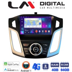 LM Digital - LM KC8150 GPS Οθόνη OEM Multimedia Αυτοκινήτου για Ford Focus 2011 > 2018 (CarPlay/AndroidAuto/BT/GPS/WIFI/GPRS)