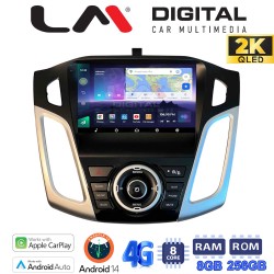 LM Digital - LM KQ8150 GPS Οθόνη OEM Multimedia Αυτοκινήτου για Ford Focus 2011 > 2018 (CarPlay/AndroidAuto/BT/GPS/WIFI/GPRS)