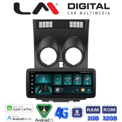 LM Digital - LM FR8001 GPS Οθόνη OEM Multimedia Αυτοκινήτου για NISSAN QASHQAI 2007 > 2013 (CarPlay/AndroidAuto/BT/GPS/WIFI/GPRS)