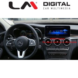 LM Digital - LM JFK511 464 Οθόνη OEM Multimedia Αυτοκινήτου για Mercedes C class W205 2019 > 2021 με εργοστασιακό σύστημα NTG 5.5 (CarPlay/AndroidAuto/BT/GPS/WIFI/GPRS)