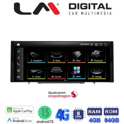 LM Digital - LM JFK296 464 Οθόνη OEM Multimedia Αυτοκινήτου για AUDI A3 2014 > 2020 (CarPlay/AndroidAuto/BT/GPS/WIFI/GPRS)