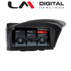 LM Digital - LM JFK396 CCC 464 Οθόνη OEM Multimedia Αυτοκινήτου για BMW SERIES 3/M3 (E90-E91-E92) 2008 > 2012BMW SERIES 5/M5 (E60) 2005 > 2010 (CarPlay/AndroidAuto/BT/GPS/WIFI/GPRS)