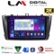 LM Digital - LM ZQ8027G GPS Οθόνη OEM Multimedia Αυτοκινήτου για Toyota Avensis 2009 > 2016 (CarPlay/AndroidAuto/BT/GPS/WIFI/GPRS)