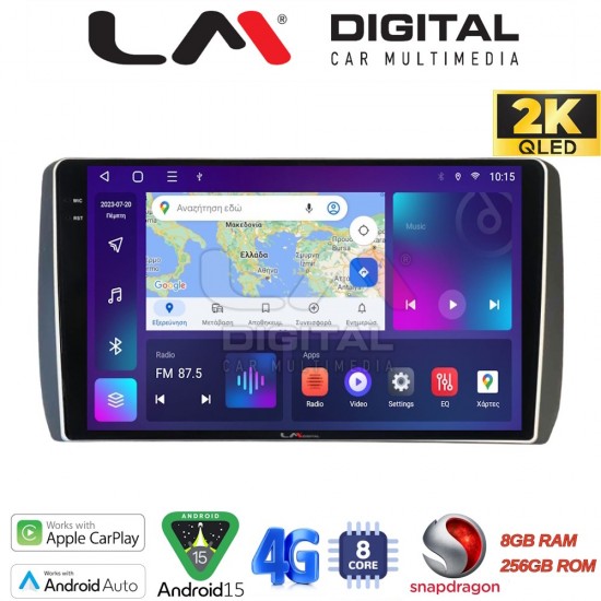 LM Digital - LM ZQ8885 GPS Οθόνη OEM Multimedia Αυτοκινήτου για Toyota Urban - IST 2007 > 2016 (CarPlay/AndroidAuto/BT/GPS/WIFI/GPRS)