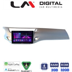 LM Digital - LM ZA4940S GPS Οθόνη OEM Multimedia Αυτοκινήτου για Citroen C3 DS3 2009 > 2016 (CarPlay/AndroidAuto/BT/GPS/WIFI/GPRS)