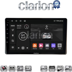 CLARION GL74754 Οθόνη OEM Multimedia Αυτοκινήτου για Toyota Yaris 2023 > (CarPlay/AndroidAuto/BT/GPS/WIFI/GPRS)