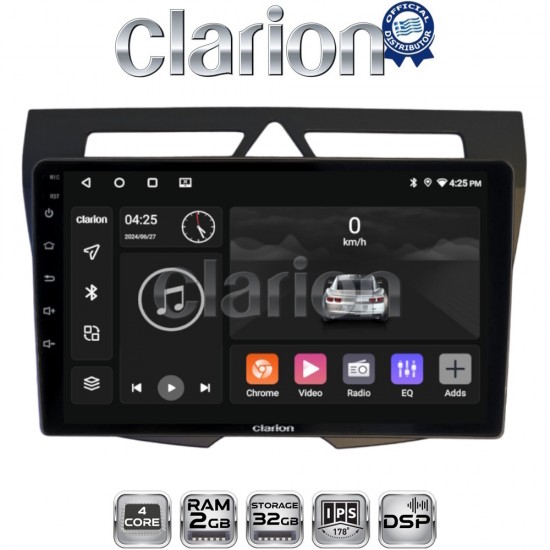 CLARION GL31011B Οθόνη OEM Multimedia Αυτοκινήτου για Kia Picanto 2008 > 2011 (CarPlay/AndroidAuto/BT/GPS/WIFI/GPRS)
