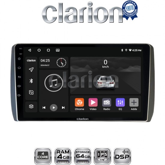 CLARION GL32885 Οθόνη OEM Multimedia Αυτοκινήτου για Toyota Urban - IST 2007 > 2016 (CarPlay/AndroidAuto/BT/GPS/WIFI/GPRS)