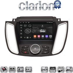 CLARION GL74362D Οθόνη OEM Multimedia Αυτοκινήτου για FORD KUGA 2013 > 2019C-MAX 2011 > 2019 με NAVI (CarPlay/AndroidAuto/BT/GPS/WIFI/GPRS)