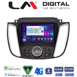 LM Digital - LM ZR8362D GPS Οθόνη OEM Multimedia Αυτοκινήτου για FORD KUGA 2013 > 2019C-MAX 2011 > 2019 με NAVI (CarPlay/AndroidAuto/BT/GPS/WIFI/GPRS)