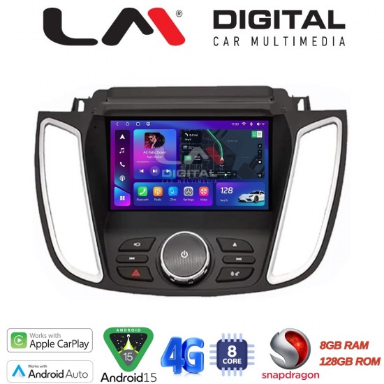 LM Digital - LM ZT8362D GPS Οθόνη OEM Multimedia Αυτοκινήτου για FORD KUGA 2013 > 2019C-MAX 2011 > 2019 με NAVI (CarPlay/AndroidAuto/BT/GPS/WIFI/GPRS)