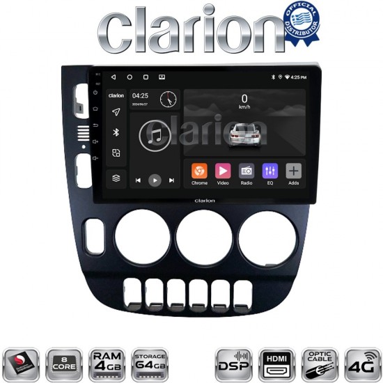 CLARION GL74506 Οθόνη OEM Multimedia Αυτοκινήτου για Mercedes ML W163 1998 > 2002 (CarPlay/AndroidAuto/BT/GPS/WIFI/GPRS)
