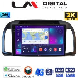 LM Digital - LM ZD8300B GPS Οθόνη OEM Multimedia Αυτοκινήτου για Nissan Micra 2002 > 2007 (CarPlay/AndroidAuto/BT/GPS/WIFI/GPRS)