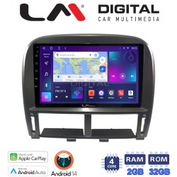 LM Digital - LM ZN4980 GPS Οθόνη OEM Multimedia Αυτοκινήτου για LEXUS LS 430 2000 > 2006 (CarPlay/AndroidAuto/BT/GPS/WIFI/GPRS)