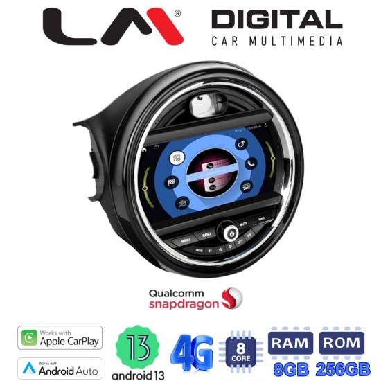 LM Digital - LM JFK855 NBT Οθόνη OEM Multimedia Αυτοκινήτου για ΜΙΝΙ CLUBMAN (F54) 2013 > 2017 με εργοστασιακό σύστημα NBT (CarPlay/AndroidAuto/BT/GPS/WIFI/GPRS)