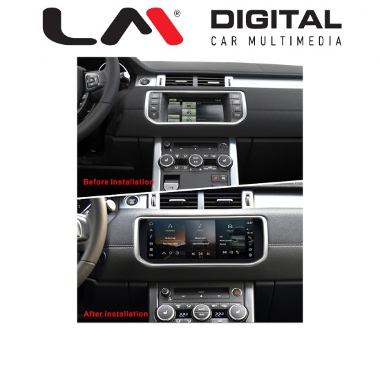 LM Digital - LM JFK9026 Οθόνη OEM Multimedia Αυτοκινήτου για Range Rover Evoque 2012 > 2016 με εργοστασιακό σύστημα Bosch (CarPlay/AndroidAuto/BT/GPS/WIFI/GPRS)